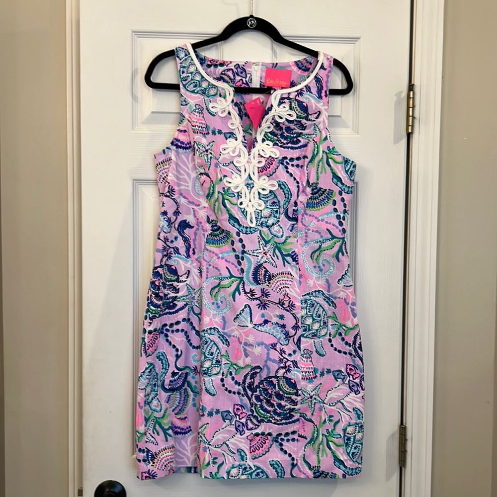 New Lilly Pulitzer Gabby stretch shift dress